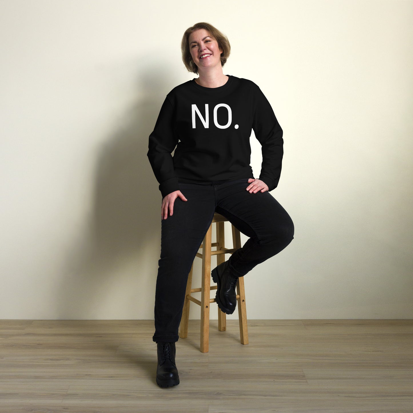 NO Unisex Organic Sweatshirt